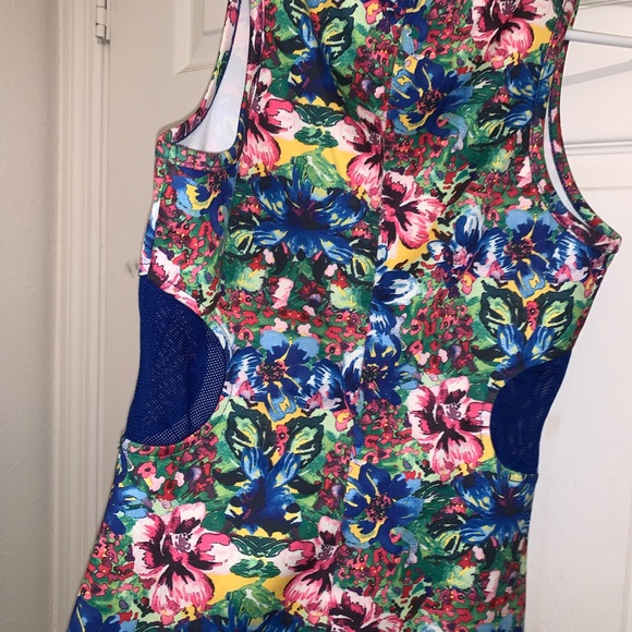 Double Zero Floral Maxi Dress w/ Mesh from Double Zero Brand -Small - Picture 7 of 7